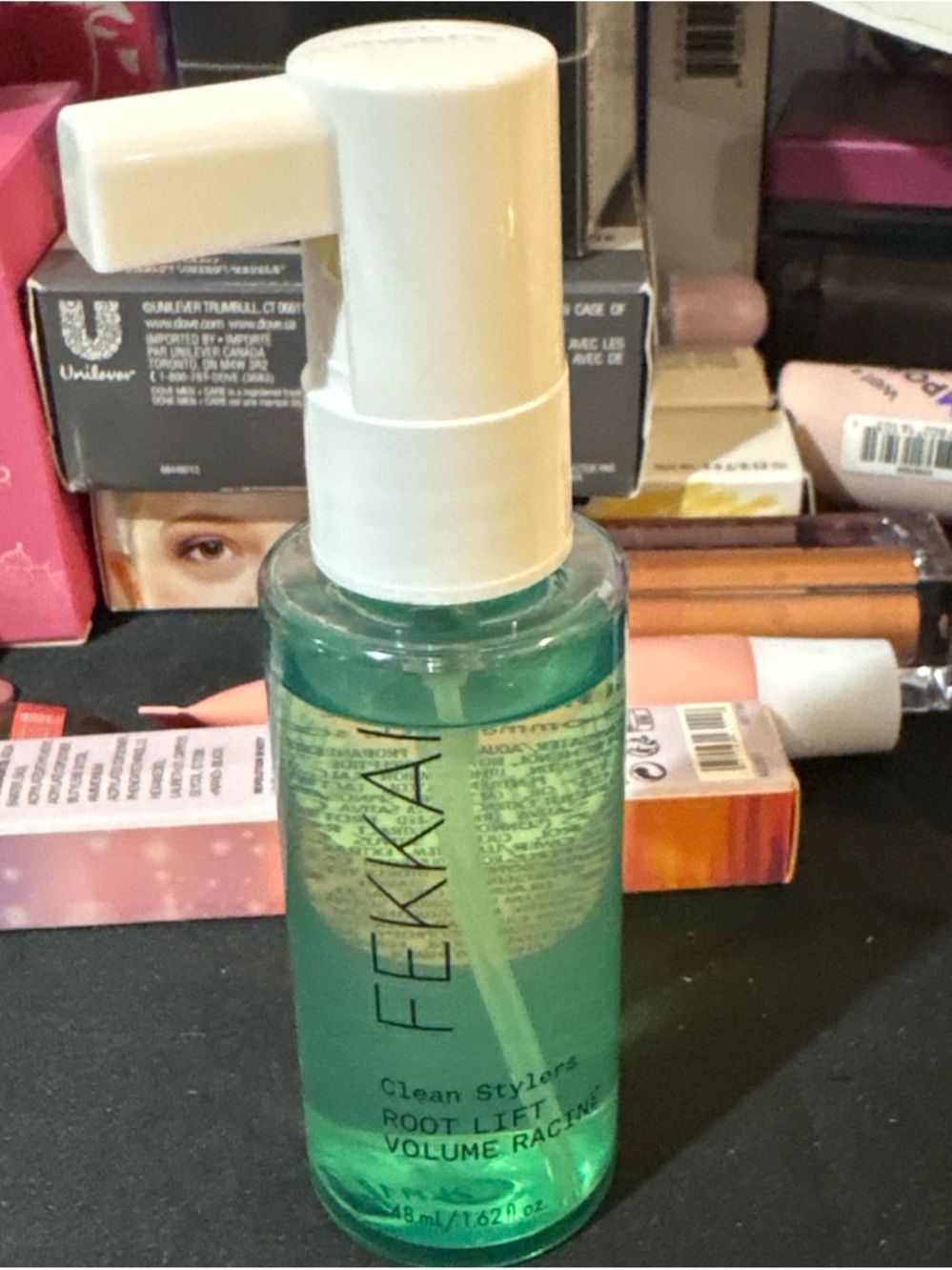 FEKKAI Clean Styles Root Lift Volumizing Spray — Green